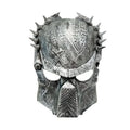 Predator Halloween Mask Cosplay Alien Mask with Rivets and Snap Closure