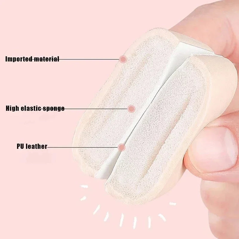 Triangle Shape Makeup Sponge Puff - Dual Use Dry Wet Foundation Powder Applicator