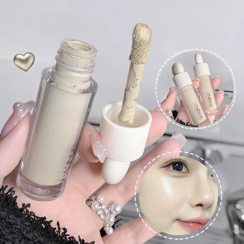 Moisturizing Liquid Contouring Concealer Cream - Waterproof, Long-lasting, Acne & Dark Circle Coverage