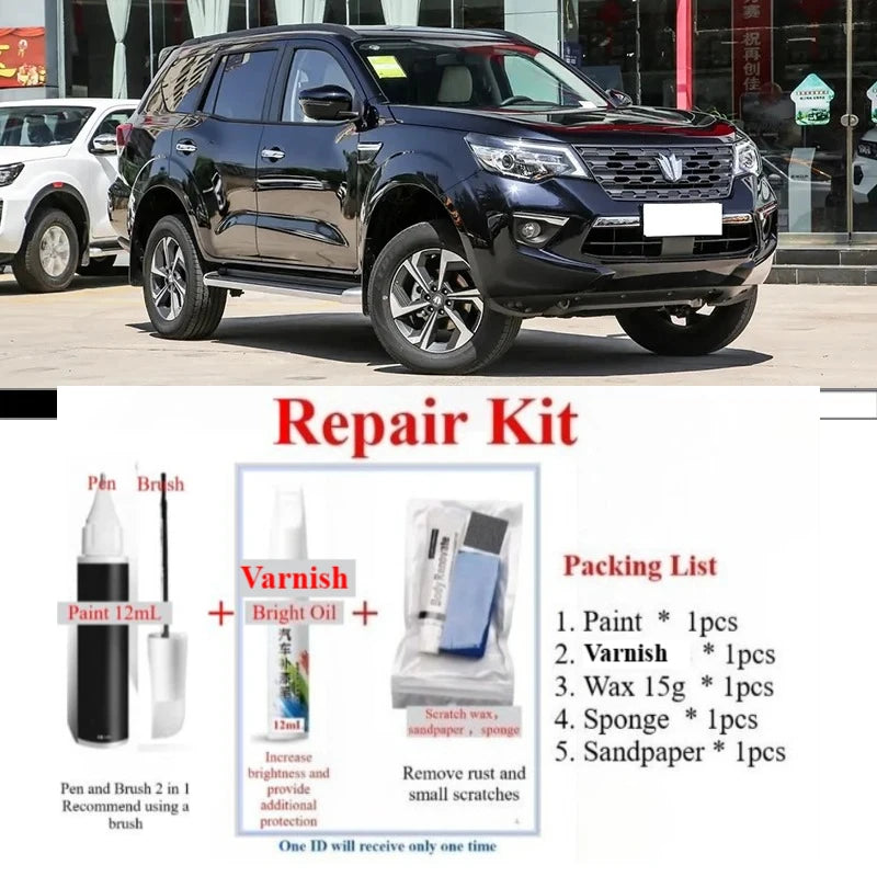 Car Touch Up Paint Pen for Scratch Repair 12ml - Suitable for Nissan Paladin Pearl White & Multi Colors