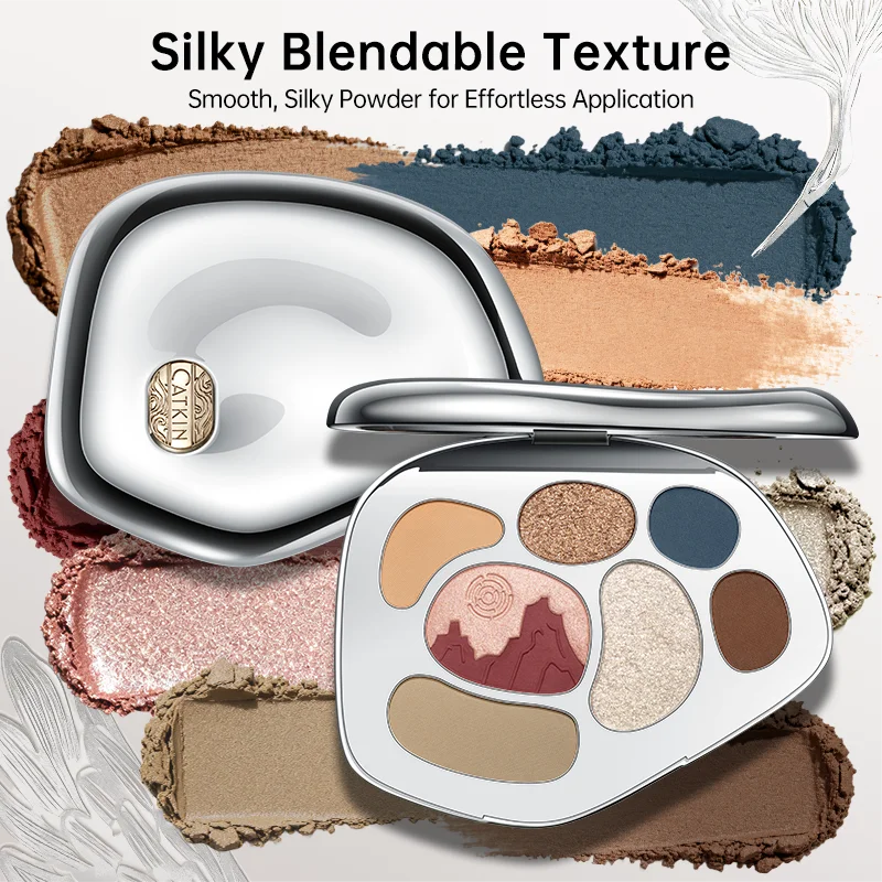 Full Face Makeup Palette with Eyeshadow, Highlighter & Contour - Color Variants