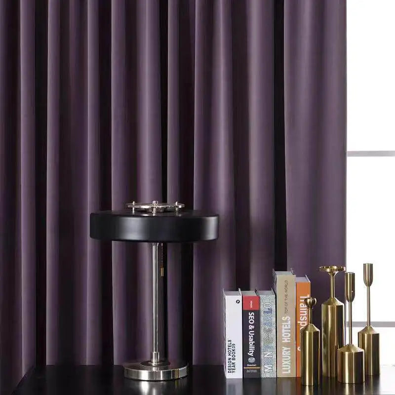 Insulated Velvet Blackout Curtains for Living Room & Bedroom - Custom Size & Colors