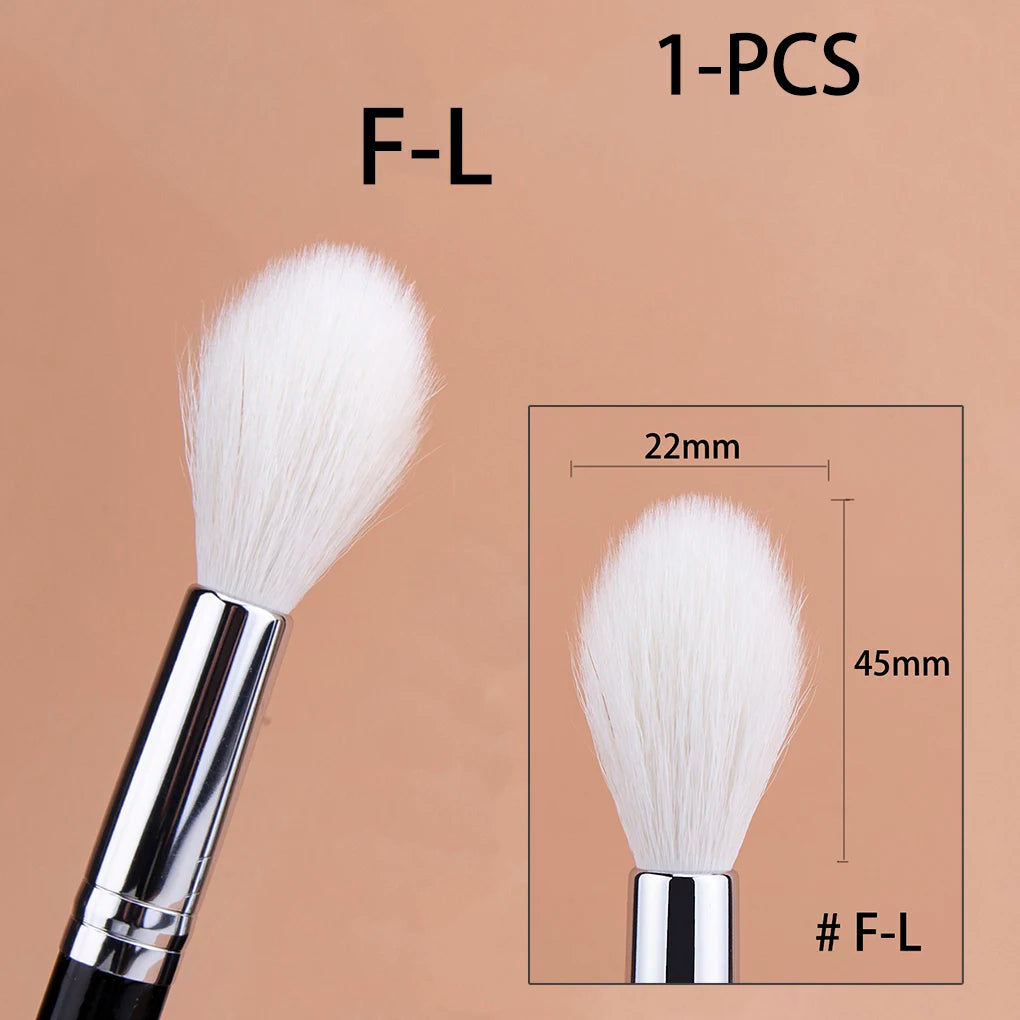 Tapered Eye Makeup Brush for Eyeshadow Contouring Highlighting Goat Hair