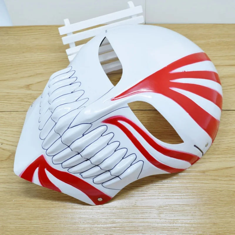 Anime Bleach Ichigo Hollow Mask Cosplay Costume Halloween Party Mask PVC