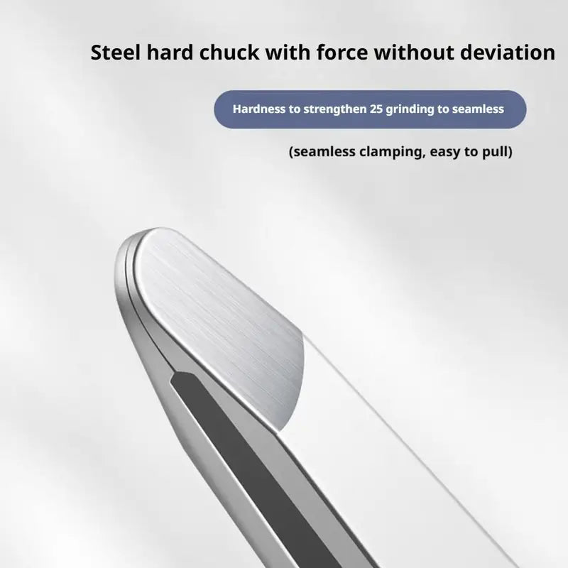 Stainless Steel Eyebrow & Facial Hair Remover Tweezers - Non-Slip Makeup Tools