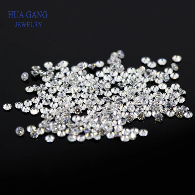 Small Cubic Zirconia Beads - Round Loose Stones for Jewelry Making