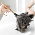 Anti-Static Ostrich Feather Duster Brush Cleaning Tool with Wooden or Plastic Handle