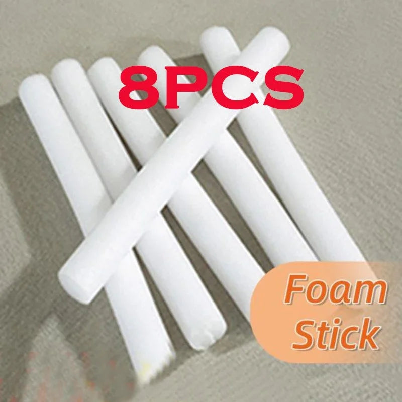8pcs Foam Stick Accessory for Stretch Sofa Covers, 20-25cm