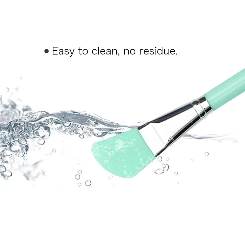 Silicone Facial Mask Brush Set - Makeup & Skincare Application Tools