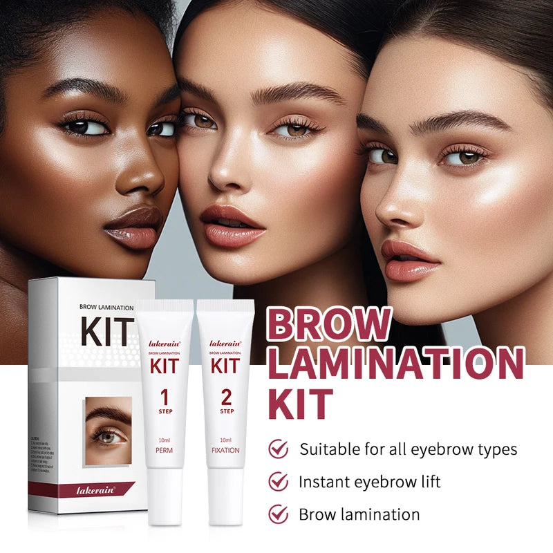 Semi-Permanent Lash & Brow Lamination Kit for Eyelashes and Brows