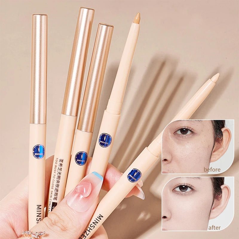 Full Coverage Matte Concealer Pen for Face & Acne Marks Waterproof Makeup