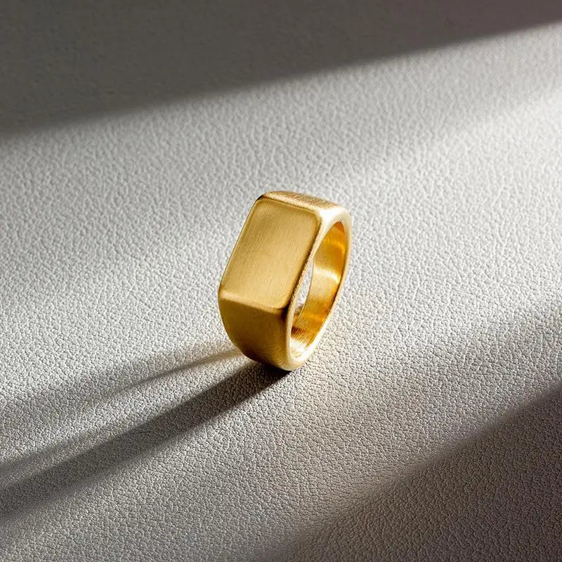 Men's & Women's Rock Punk Signet Rings - Fashion Party Jewelry