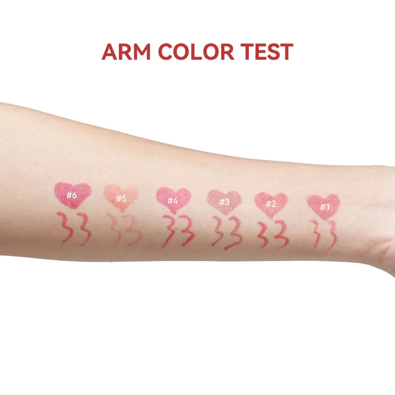 Waterproof Lip Stain Long Lasting Transferproof Lip Color Liquid Lip Tint Natural Daily Makeup