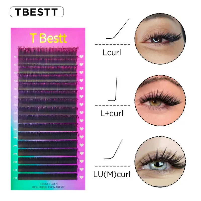 False Eyelash Extensions Classic Silk Mink Lashes - Volume & Natural Styles
