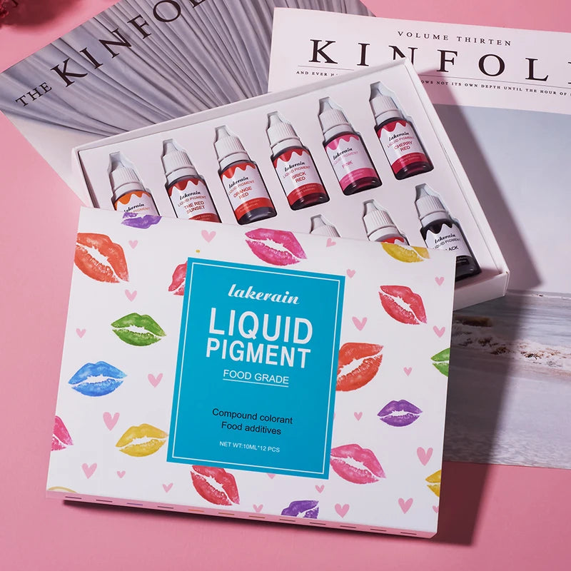 DIY Lip Gloss Making Kit - Pigment Base for Custom Gloss & Gifts