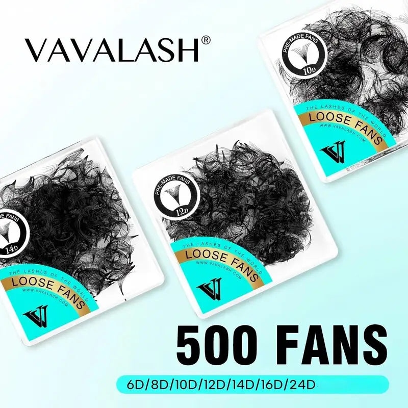 Premade Russian Lash Fans - 10D-14D Pointed Base False Eyelash Extensions