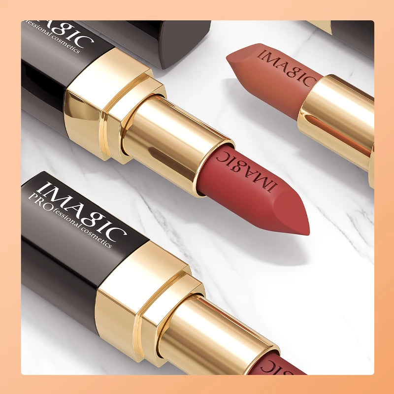 12-Color Matte Waterproof Lipstick Set Long Lasting Velvet Pigments for Beauty