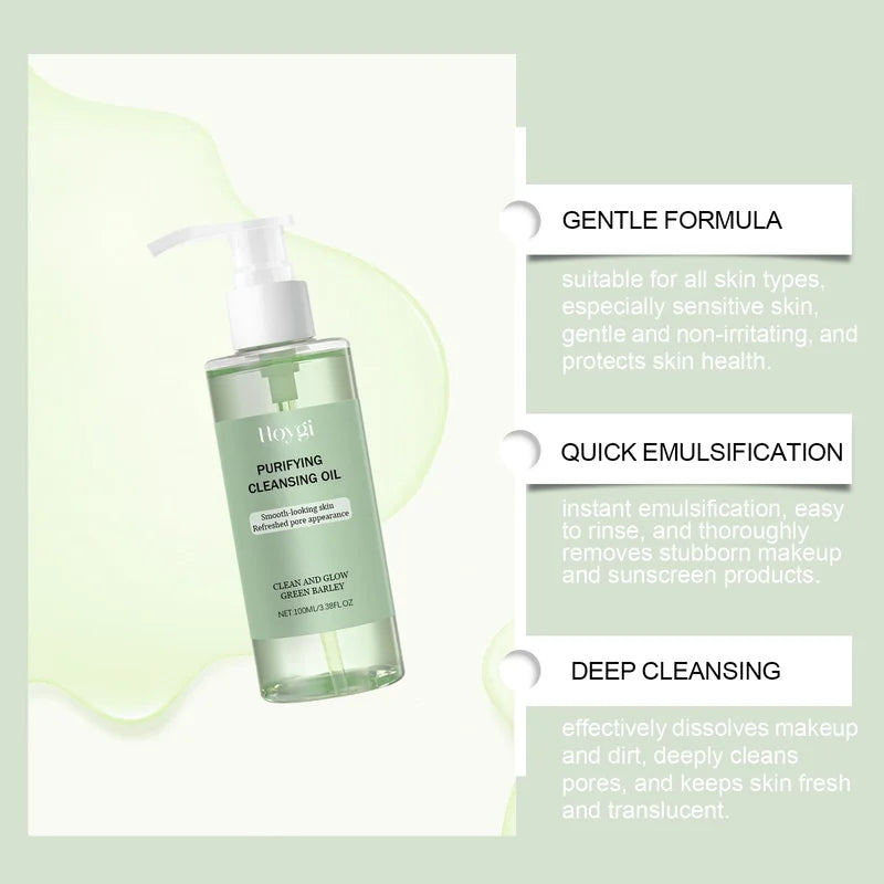 Deep Cleansing Makeup Removal Oil for All Skin Types - Reduce Blackheads & Hydrate