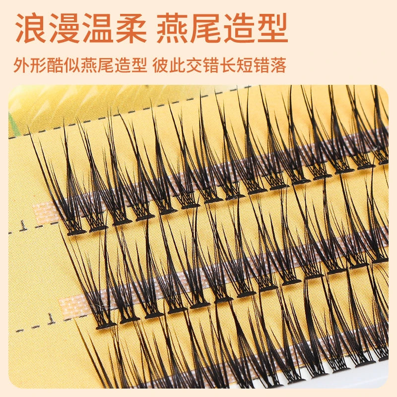 False Eyelashes 120 Pair Thick Curl Natural Mink Style Length Varieties