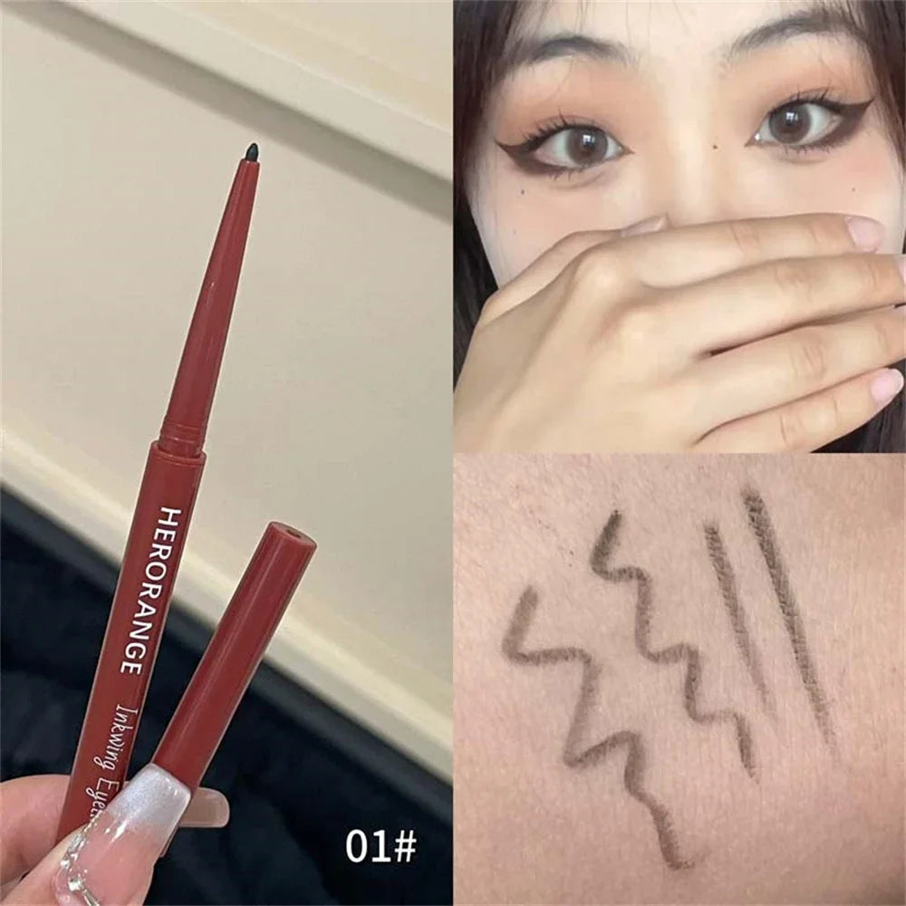 Waterproof Eyeliner Gel Pen Set - Ultra Fine, Quick Dry, Smudge-Proof Makeup