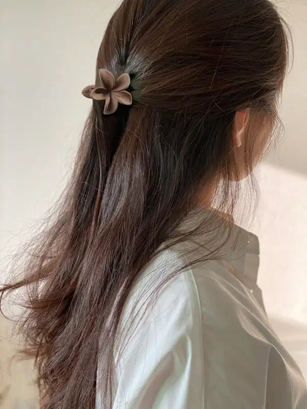 Multicolor Flower Hair Claw Clips for Women & Girls - Nonslip Fashion Hair Accessories