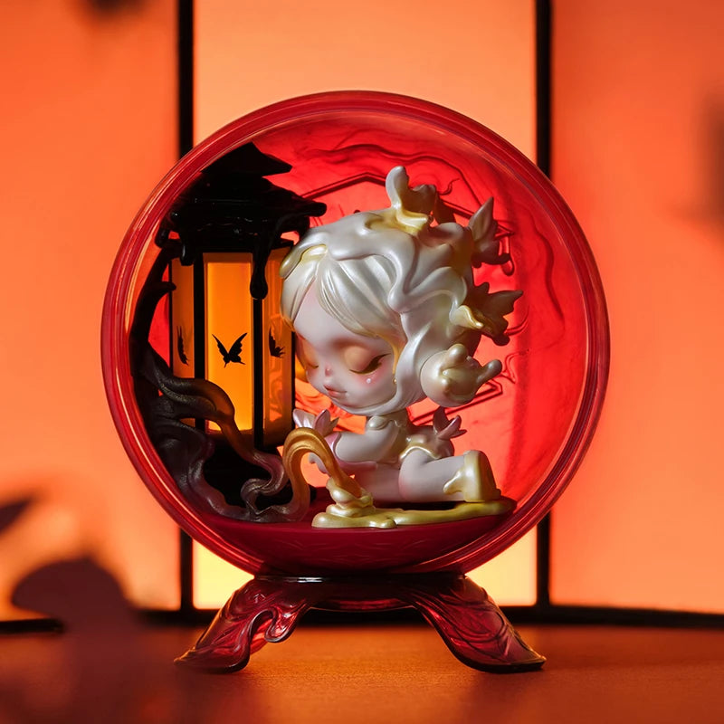 Mystery Box Action Figures - Mirrored Skullpanda Series Collectible Toys