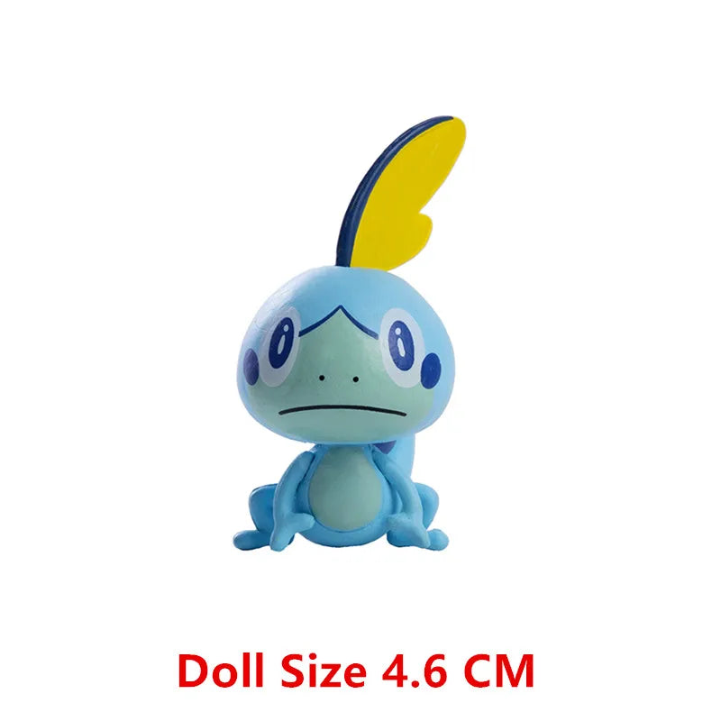 Pokemon Action Figures Collection - Pikachu Charizard Lucario 3.5-5 cm Toys