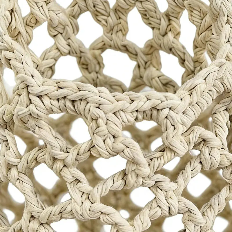 Handwoven Pineapple Shape Macrame Plant Hanger for Indoor and Outdoor Decor