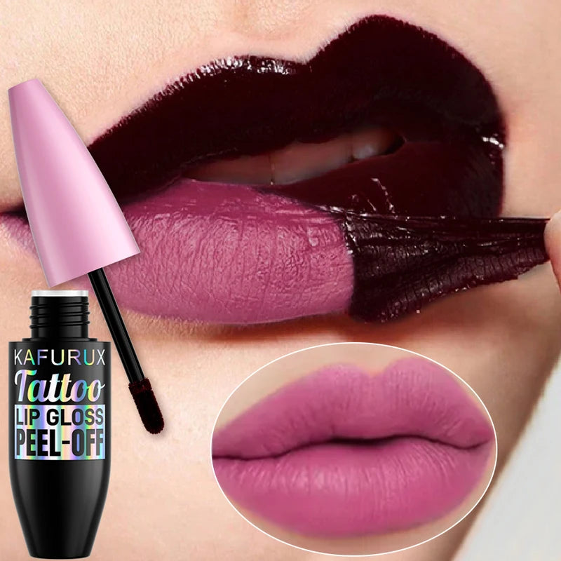 Long Lasting Waterproof Lip Gloss - Transfer-Resistant Lip Tint in Multiple Colors