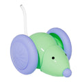 Interactive Electric Mouse Car Toy for Cats Rechargeable Obstacle Avoidance Play Animal