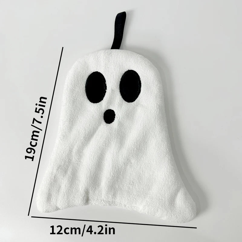 Halloween Hand Towels Set - Soft Absorbent Bathroom Kitchen Decor