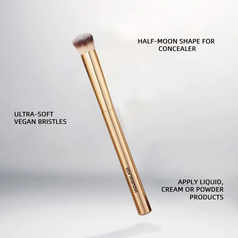 Makeup Brush Set with Storage Box - Dragon Series 3 Brushes for Face & Eyes