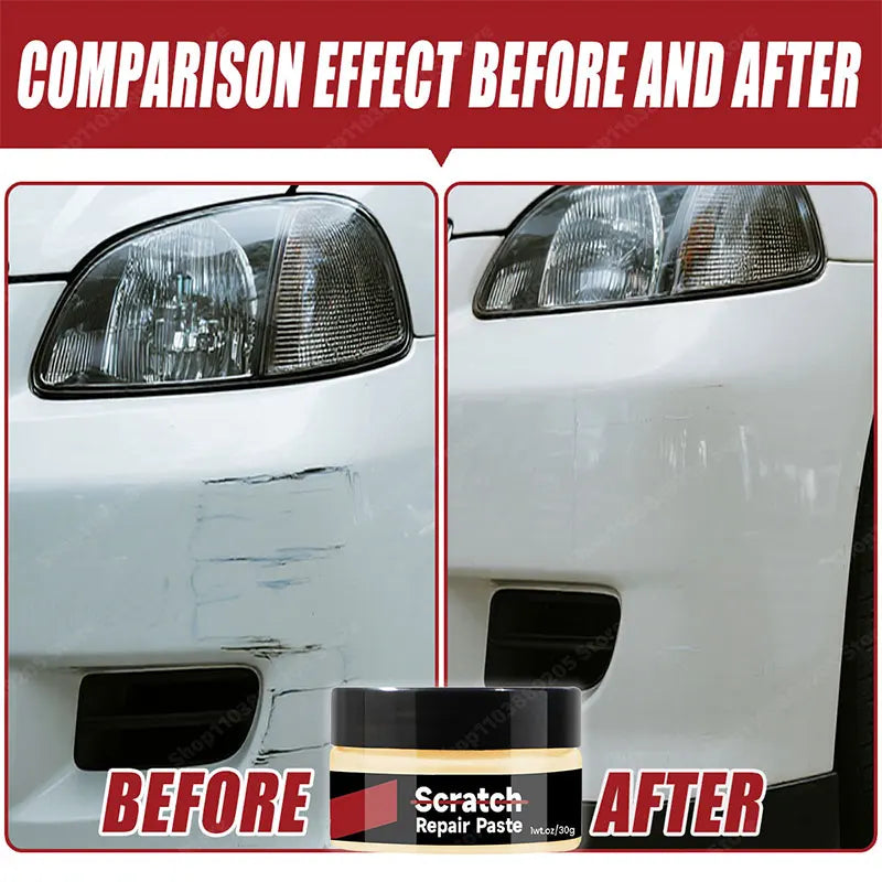 Car Scratch Repair Cream - Instant Paint Remover & Polishing Wax for All Car Colors