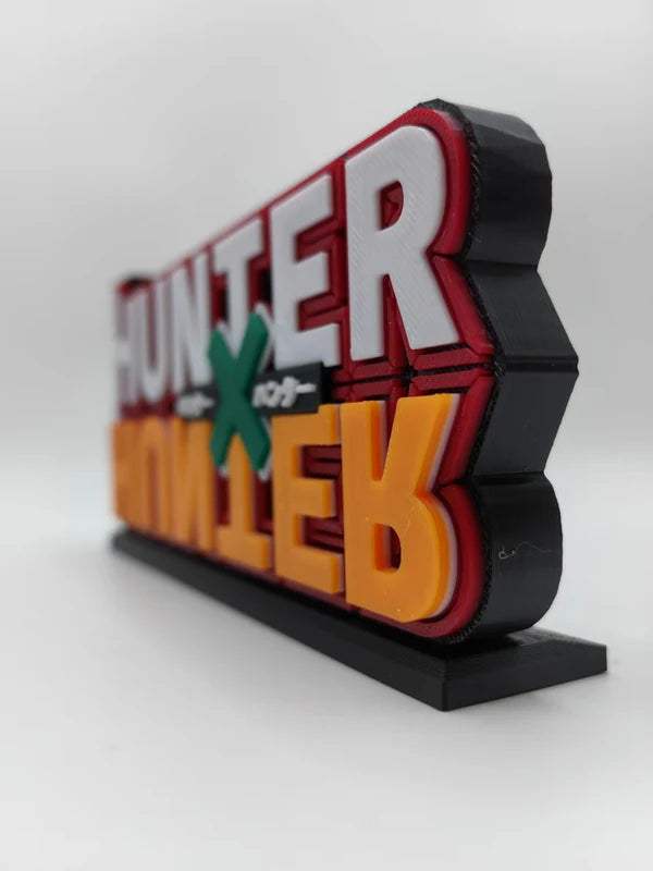Hunter X Hunter Logo 3D Standee Action Figure Ornament - Collectible Decor