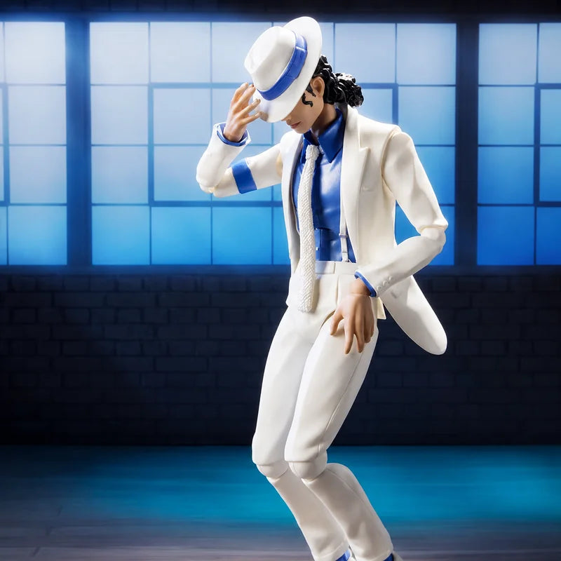 Poseable Michael Jackson Action Figure - Collectible PVC Model Toy Gift