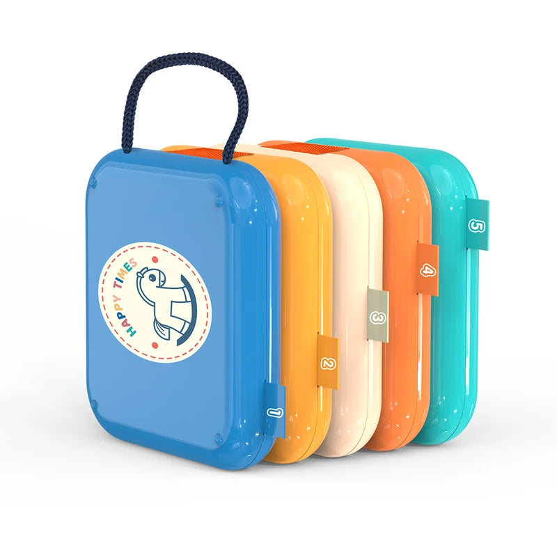 Montessori Baby Activity Cube Sensory Toys Set for 1+ Years - Fine Motor Skills & Educational Play