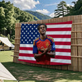 Outdoor Football Flag Tapestry Wall Decor for Bedrooms & Living Rooms