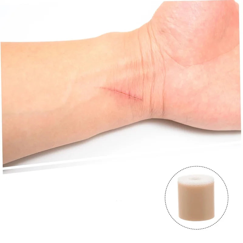 Reusable Silicone Scar Tape - Breathable Skin-Friendly Adhesive for Ear & Scar Protection