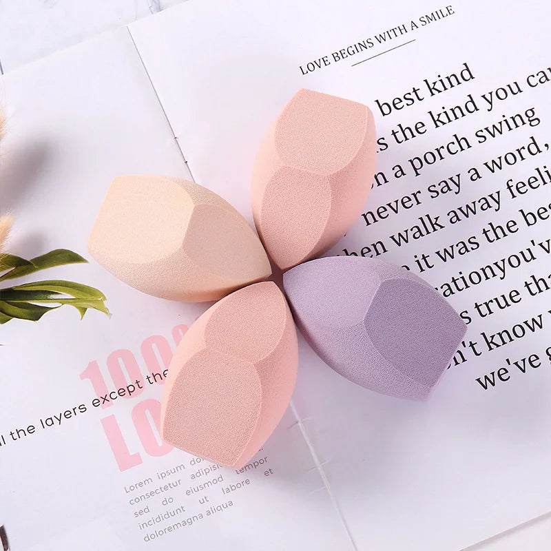 Large Makeup Sponge Set - Dual Use Cosmetic Blenders for Foundation, Powder & Concealer