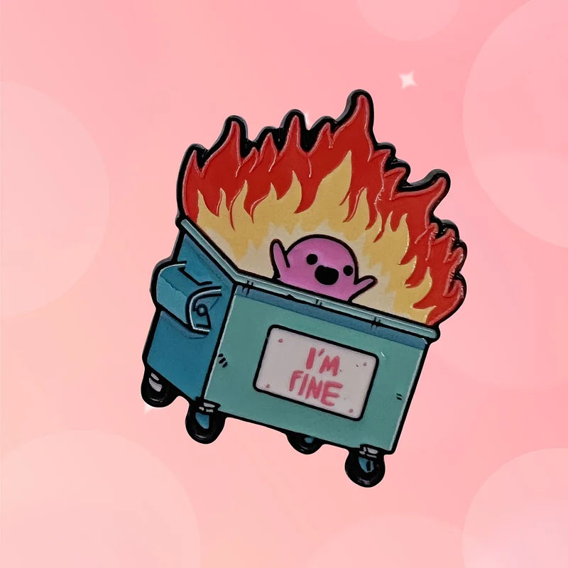 Funny Halloween Enamel Pin