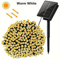 Outdoor Solar String Lights for Garden and Holiday Decoration - Waterproof LED Fairy Lights