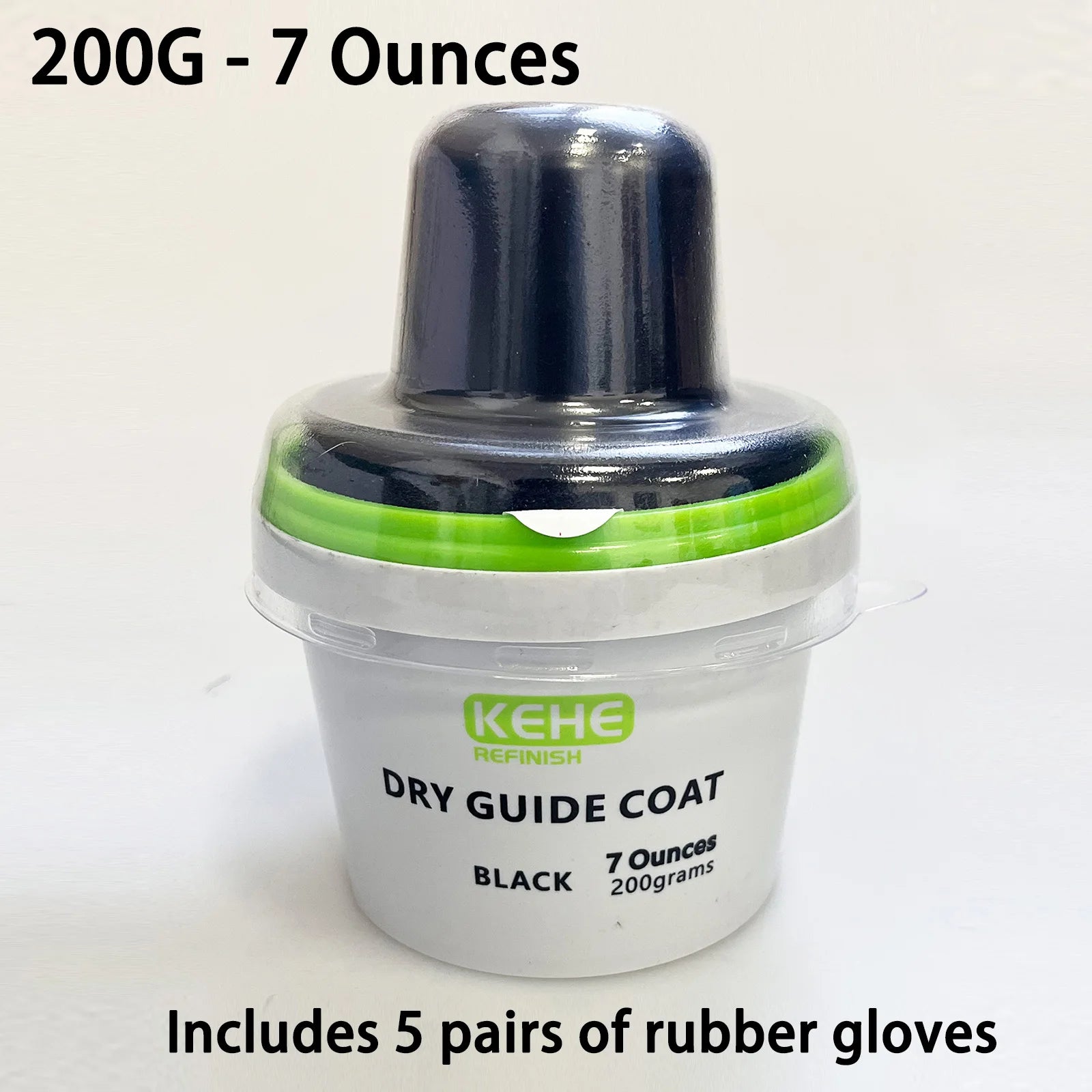 Black Sanding Guide Coat 150g/200g with Gloves for Auto Body Repair