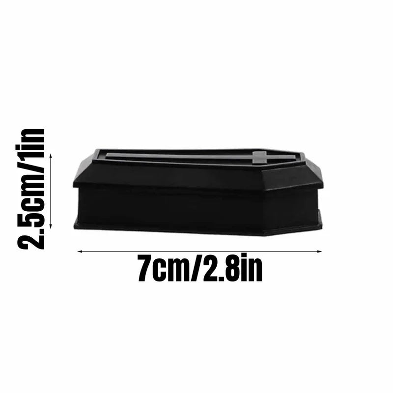 Miniature Coffin Box Set - Halloween Props Party Favors Decorations