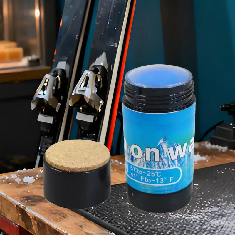 70g All-Temperature Ski and Snowboard Wax for Fast Glide & Easy Application
