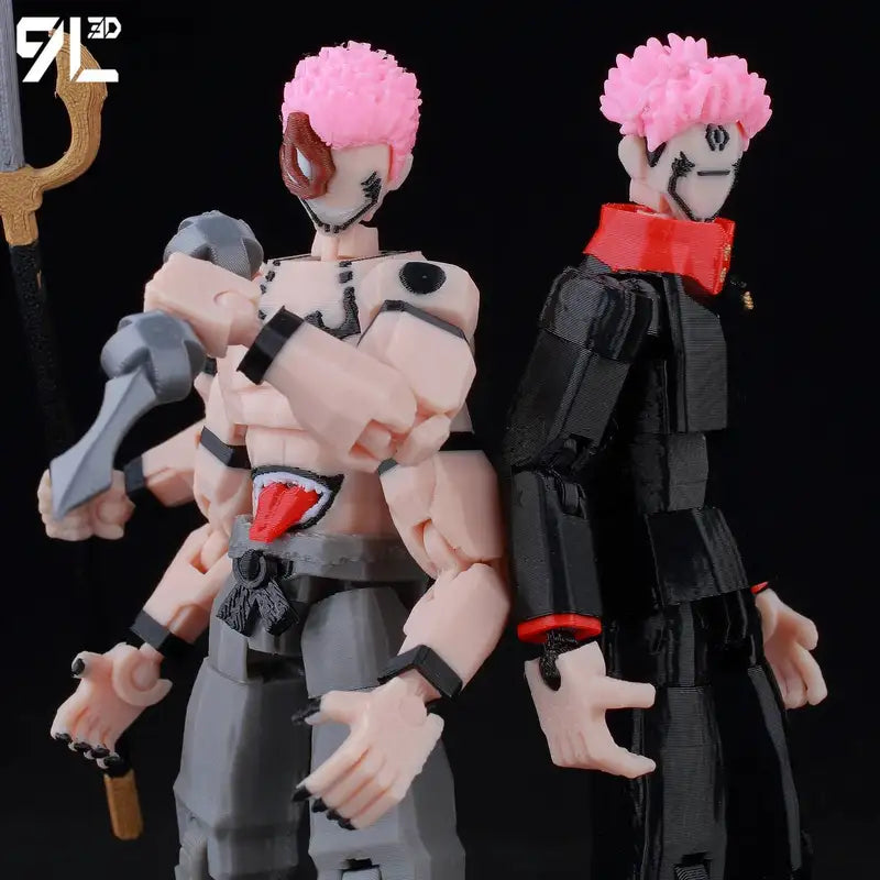 Multi-Jointed Action Figure for Collecting and Display - Jujutsu Kaisen Itadori Toy