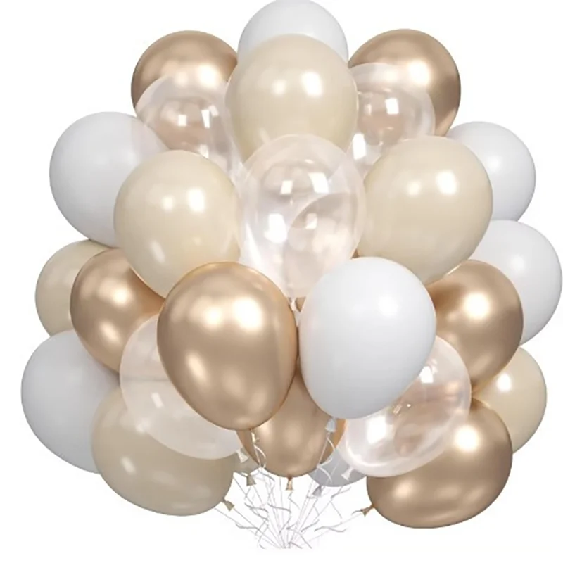 20 Piece Latex Balloon Set for Wedding Party and Celebration Decorations