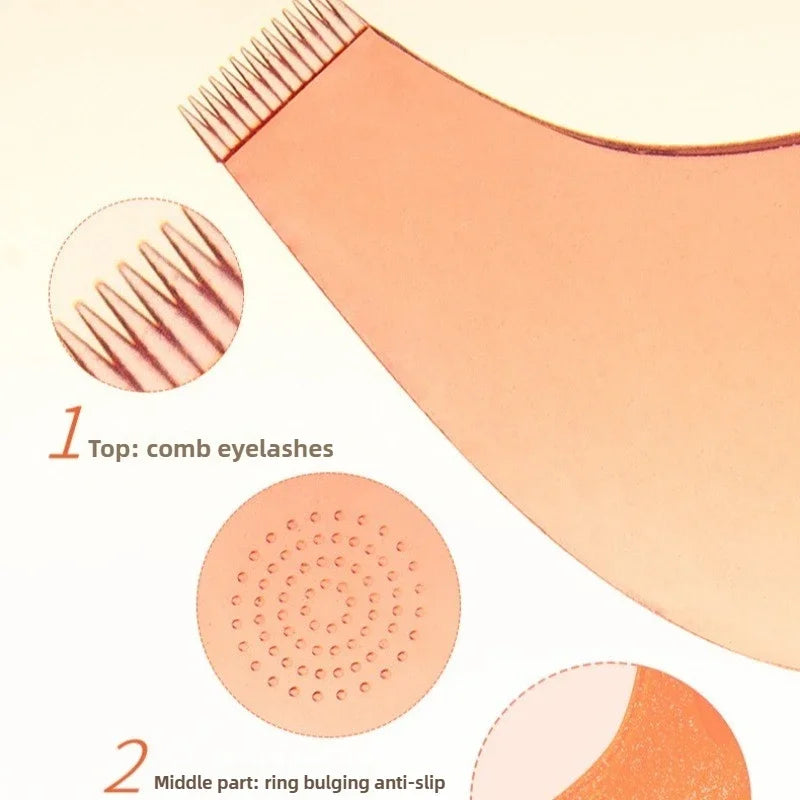 10 Pcs Reusable Eyelash Brush Comb Set for Lifting and Perming - Eyelash Extension Tools