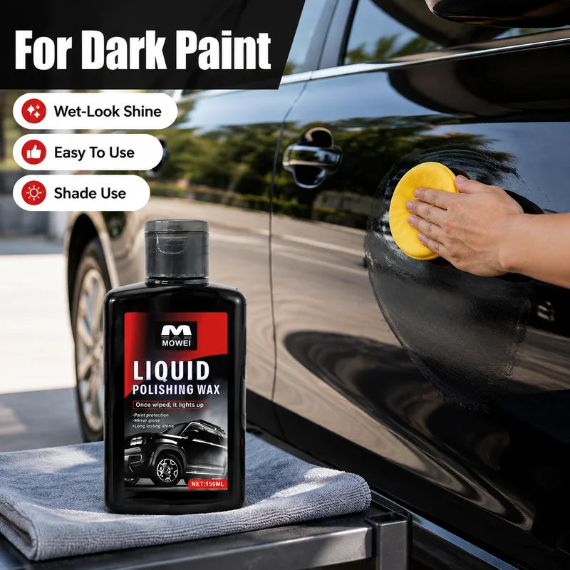 Car Paint Polishing Wax for Oxidation Removal & Scratch Repair - Bright Shine