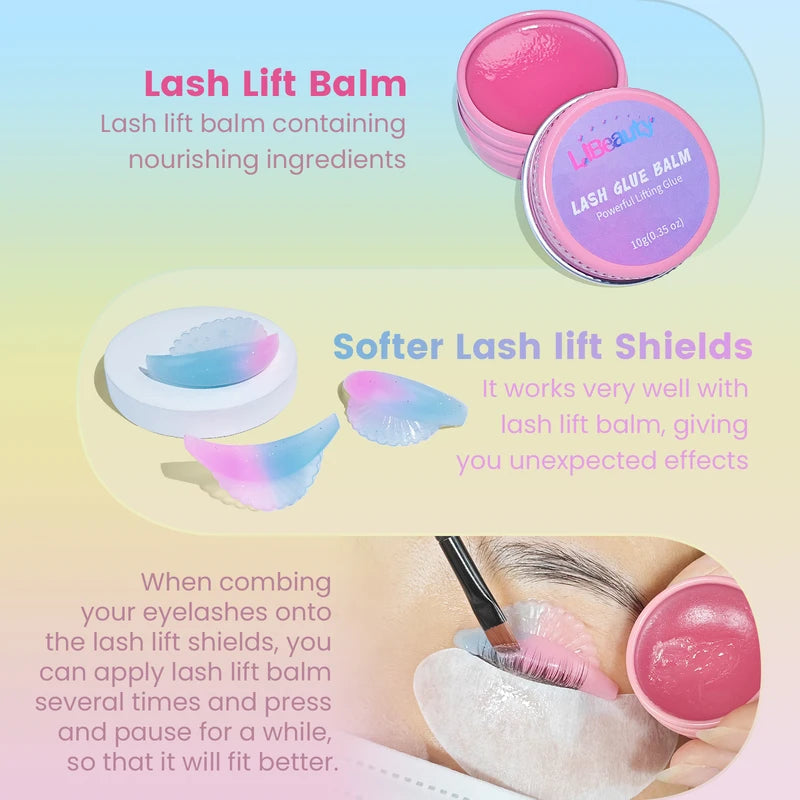 Lash Lift Kit & Brow Lamination Set - 10ml Eyelash & Eyebrow Care Kit for At-Home Use