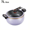 Large Capacity 7L Micro Pressure Cooker, Multi-Functional Non-Stick Pot for Home Use